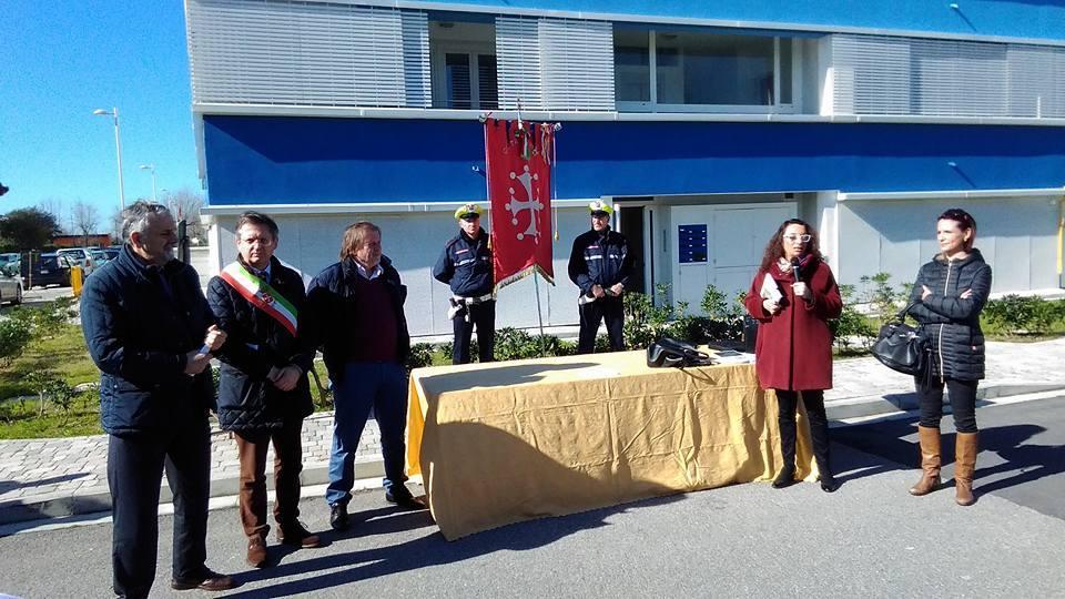 Un momento dell'inaugurazione