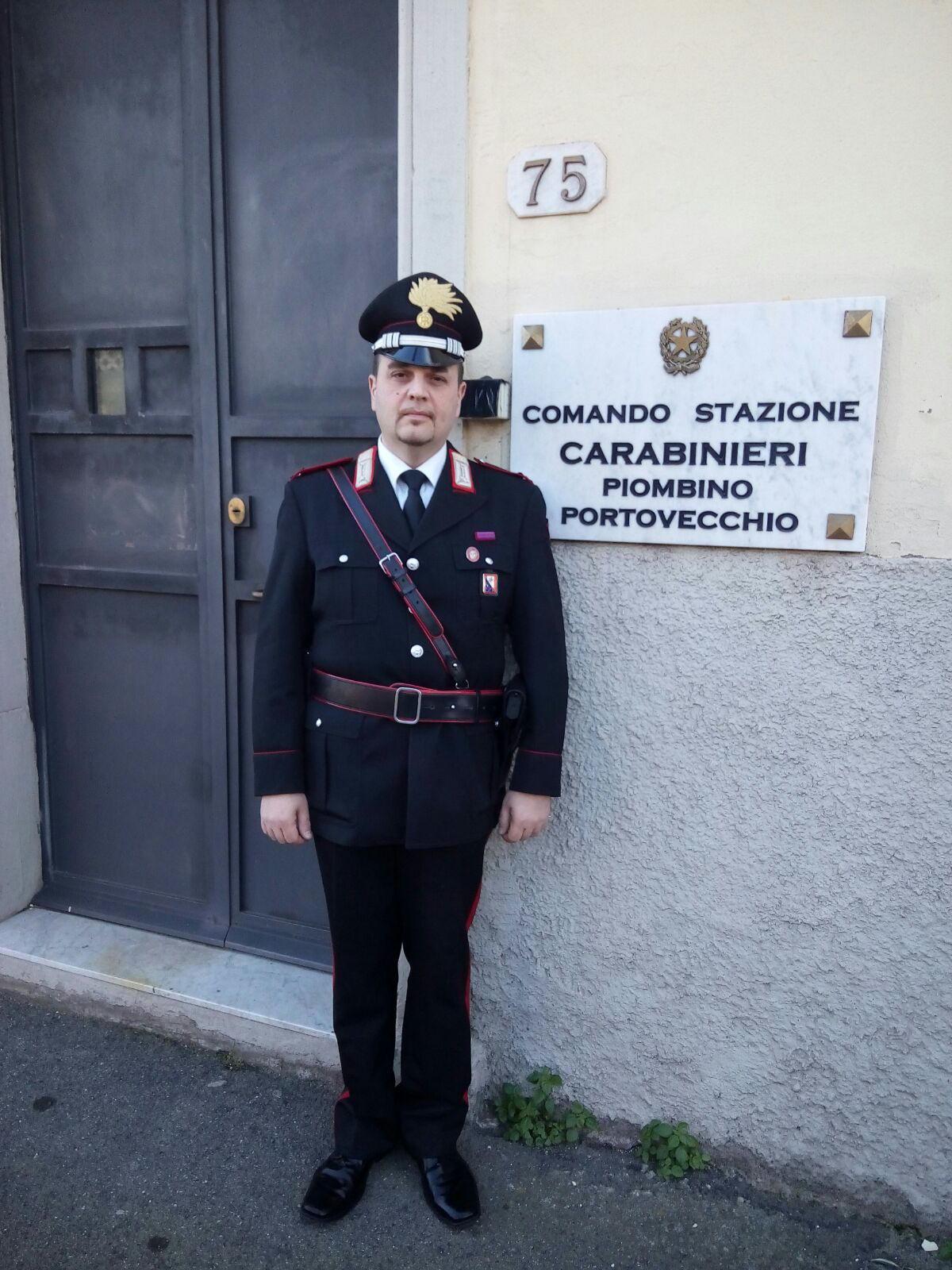 Guerino Pasquale Fasulo, comandante dei carabinieri di Portovecchio