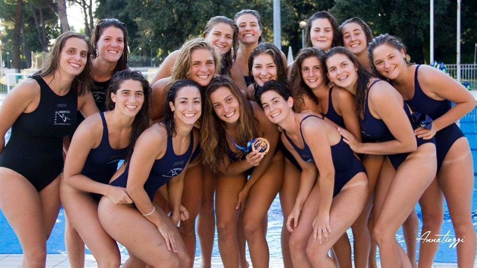 La formazione della Waterpolo Mediostar Prato