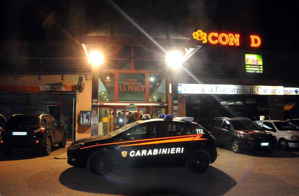 Rapina al Conad di Bonascola