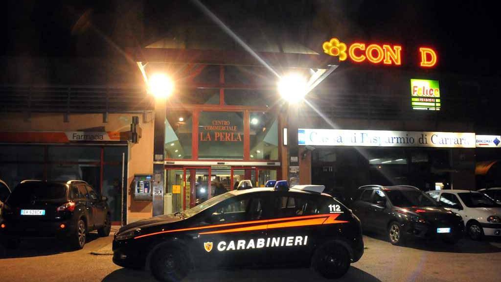 Rapina al Conad di Bonascola