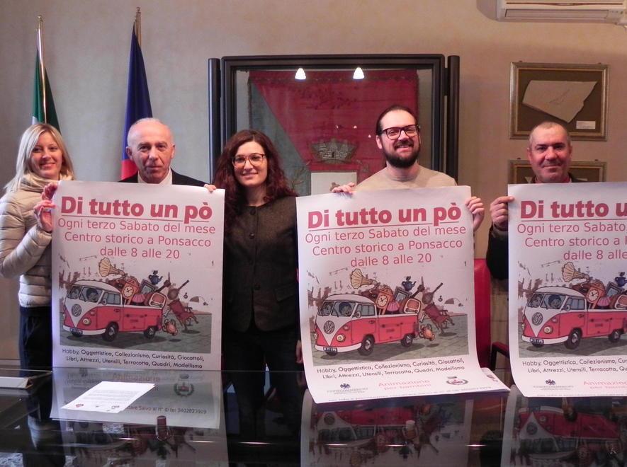 A Ponsacco e Peccioli parte il mercatino «Di tutto un po’» 