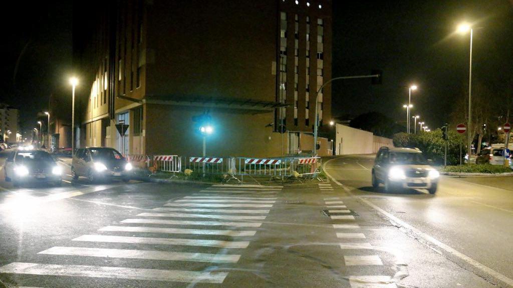 Il traffico sul viale Boccaccio (Marzi/Pentafoto)