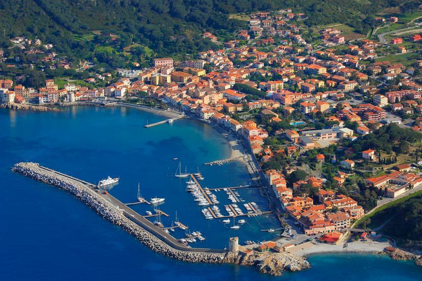 Una veduta di Marciana Marina