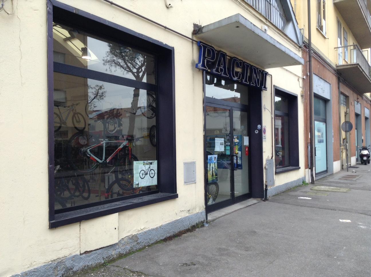 Il negozio di biciclette Pacini