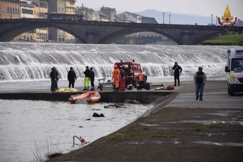 L'intervento dei vigili del fuoco