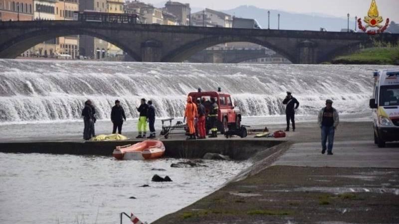 L'intervento dei vigili del fuoco
