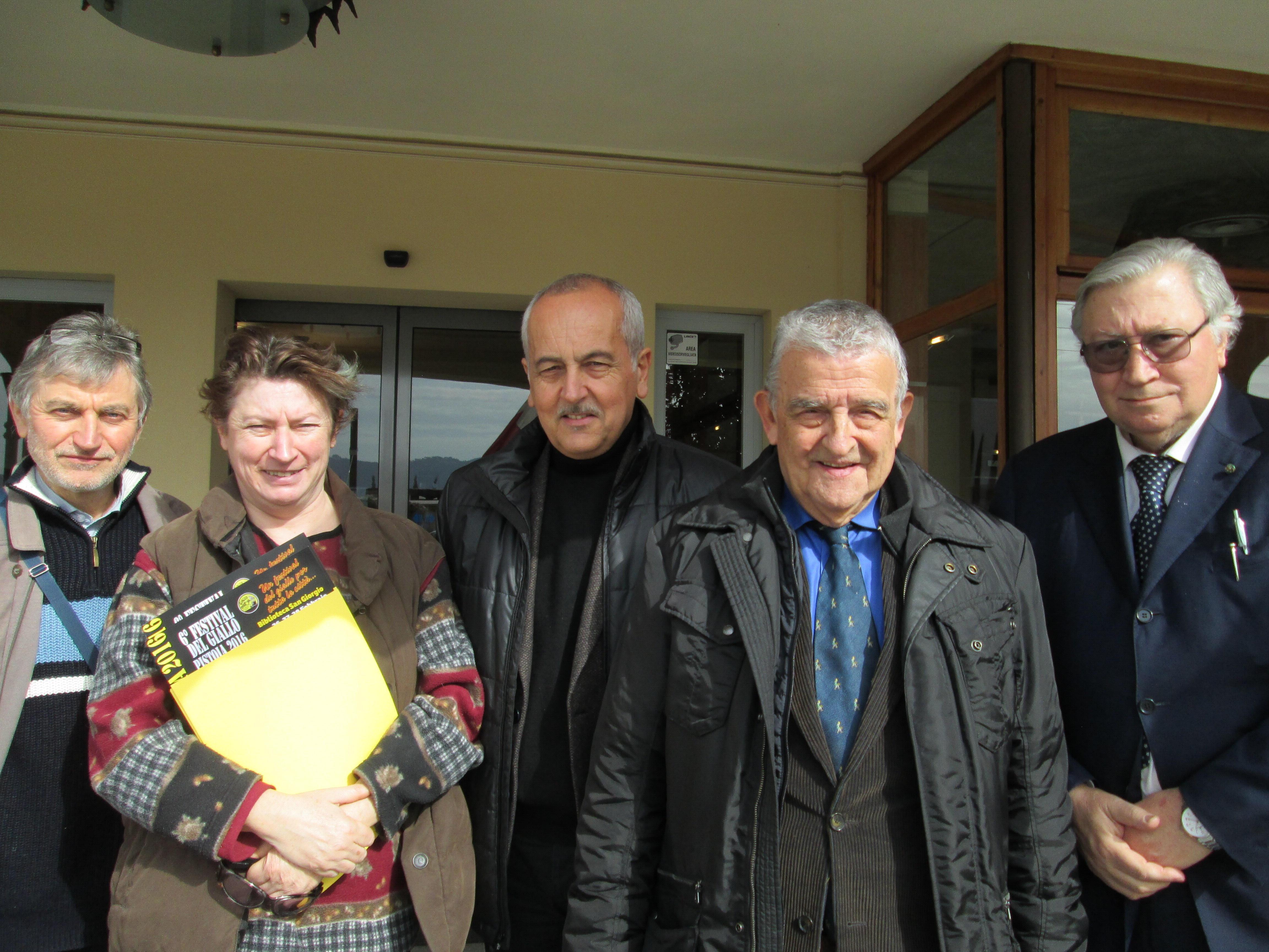 Claudio Gori, Diana Fantacci, Stefano Fiori, Giuseppe Previti e  Renzo Benesperi 