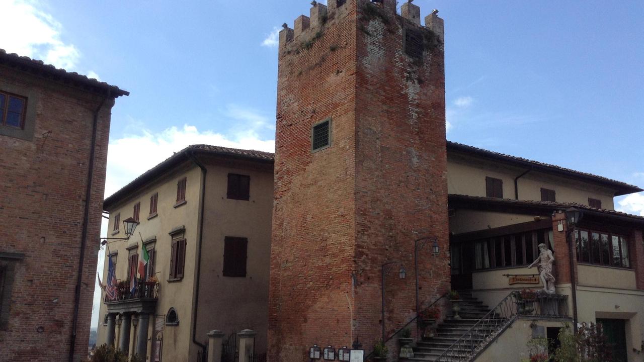 L’albergo Miravalle in centro a San Miniato