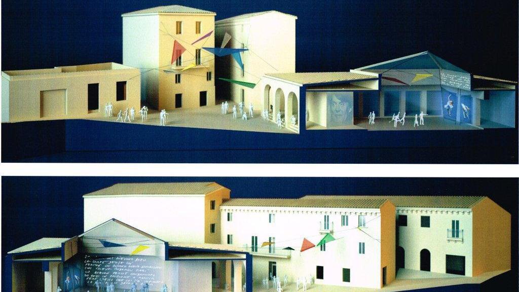 L'opera di Renzo Piano per  piazza Faber simulata al computer