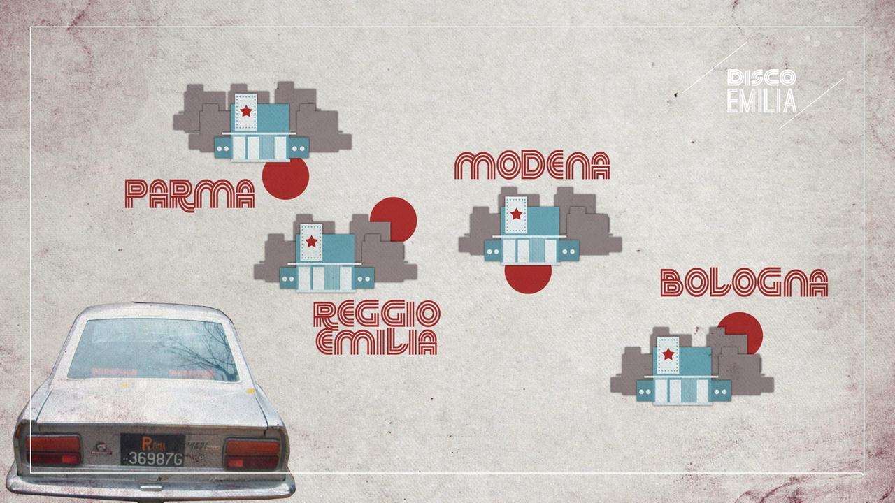 Disco Emilia: la mappa interattiva dei locali storici della movida