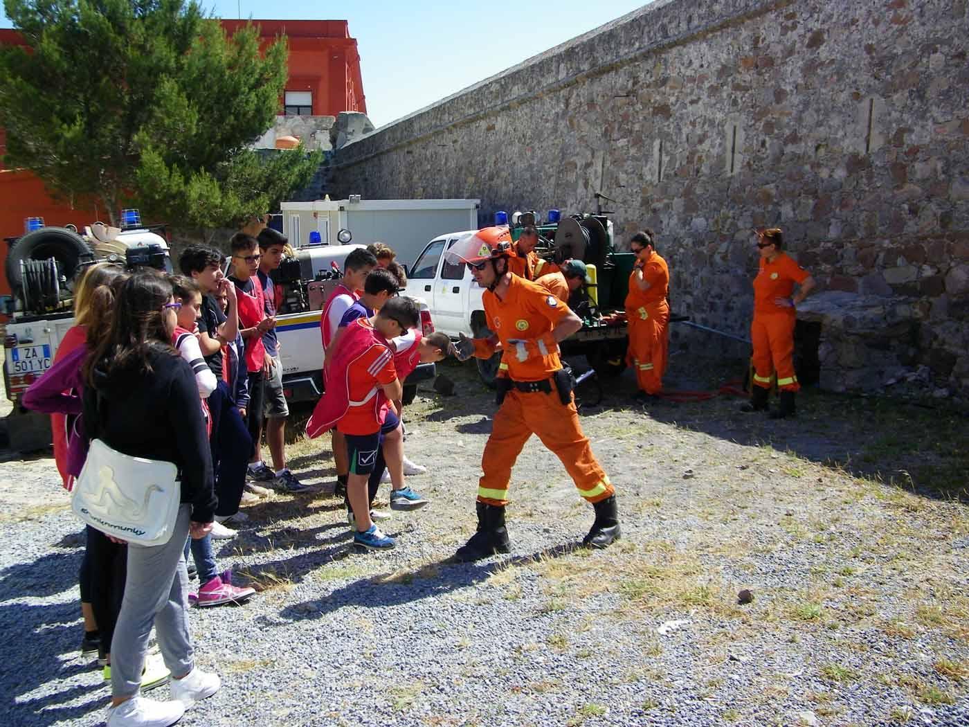La lezione della Lavoc ai ragazzi delle scuole medie di Carloforte