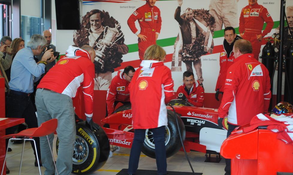 Il Panathlon in visita al museo della Ferrari