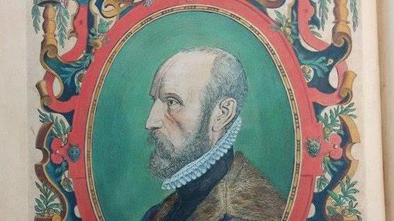 Nella foto il frontespizio dell’Ortelio