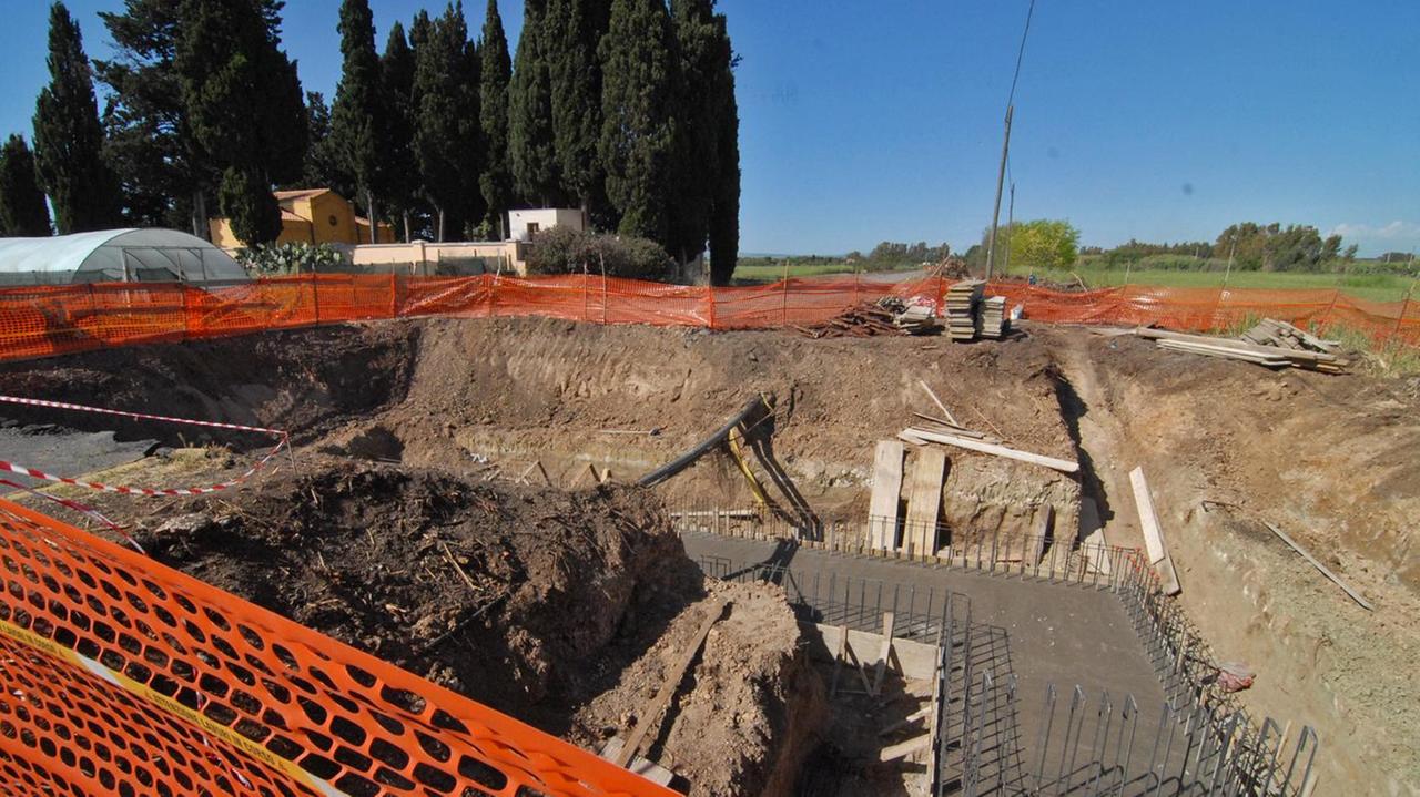 I lavori sulla 292