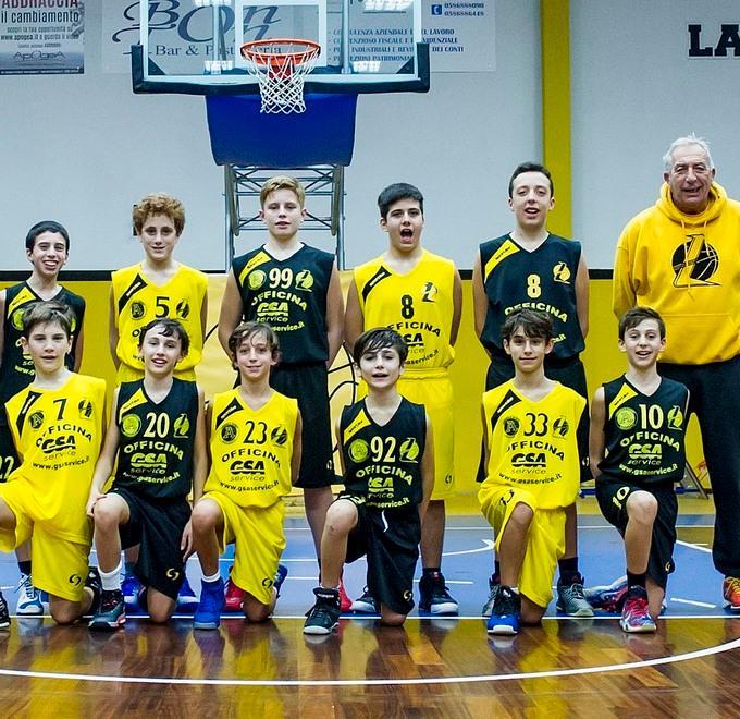 Baccelli fa 41, l’under 14 si arrende 