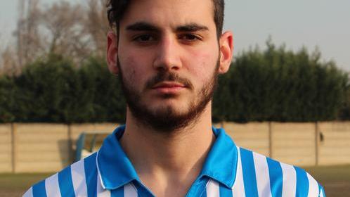 Il centrocampista Cantelli con la Rappresentativa Under 17