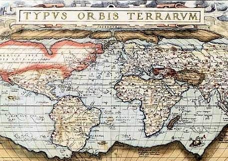 Una tavola dell'Ortelio, il cui valore varia da 1.000 a 1.500 euro. L'intero libro è stimato tra i 300.000 e i 350.000 euro