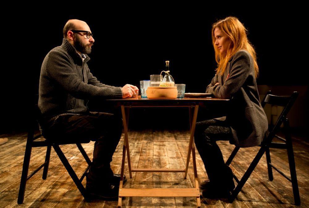 Giampiero Rappa e Valentina Cenni in scena con "Nessun luogo è lontano" 