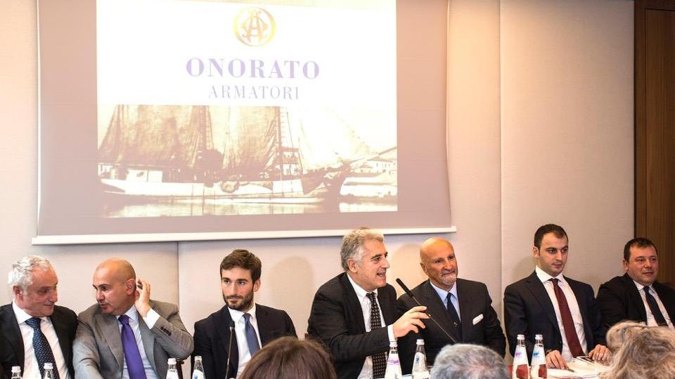 La presentazione di Onorato Armatori