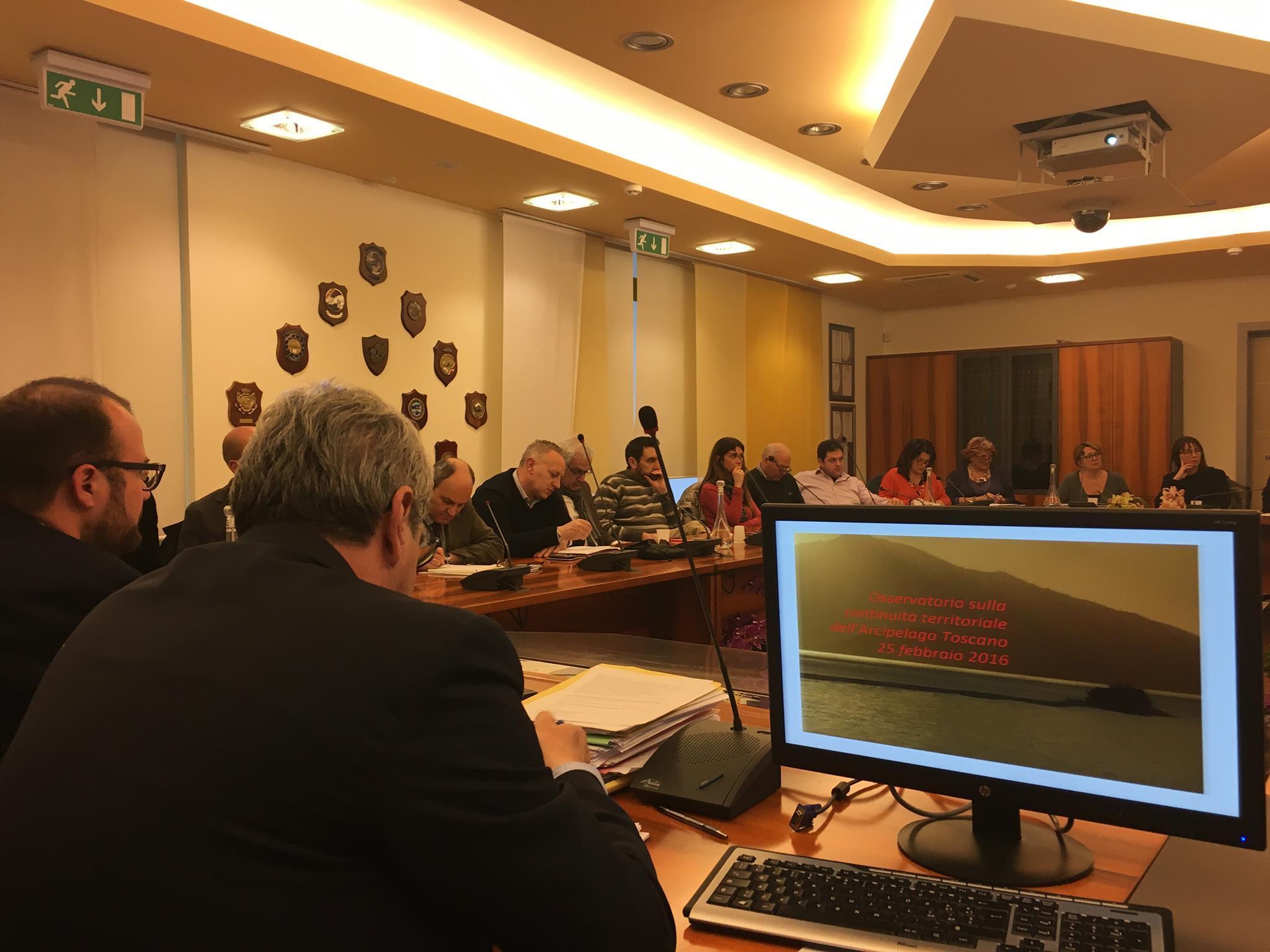 La riunione ell'Osservatorio