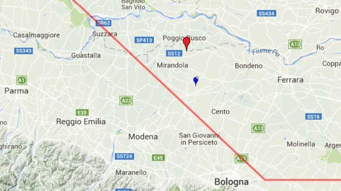 Scossa di terremoto 3.0 avvertita nella Bassa reggiana