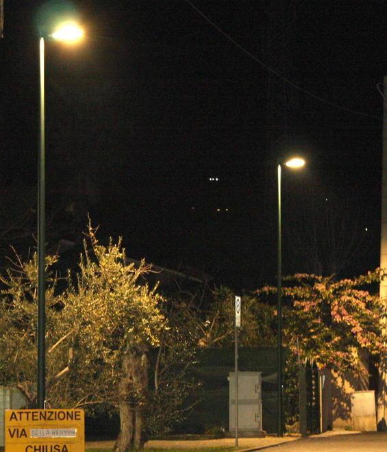 Nuovi lampioni a risparmio energetico nel comune di Larciano