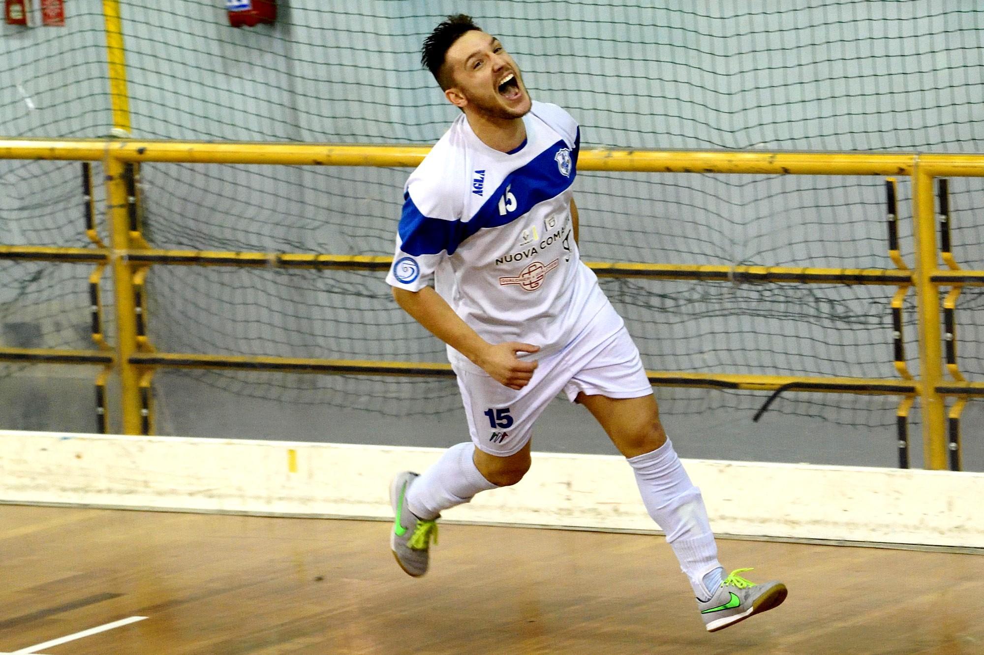 Lucas, uno dei punti di forza del Prato calcio a 5