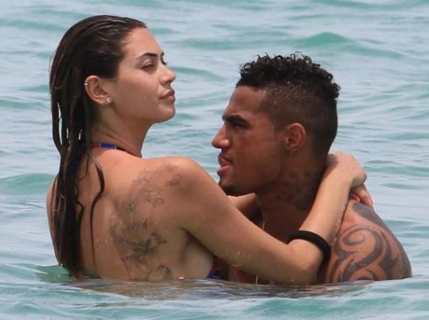 Melissa Satta e Kevin Prince Boateng
