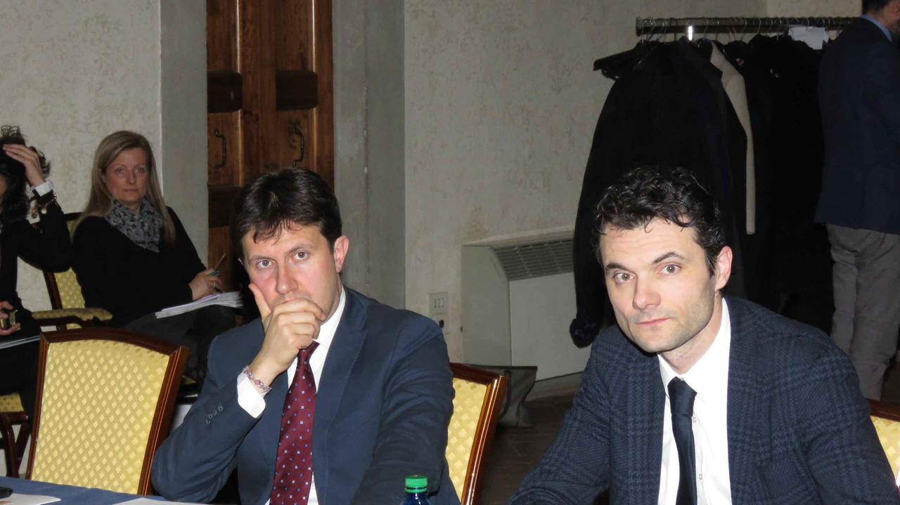 Il sindaco di Firenze Dario Nardella e il sindaco di Prato Matteo Biffoni