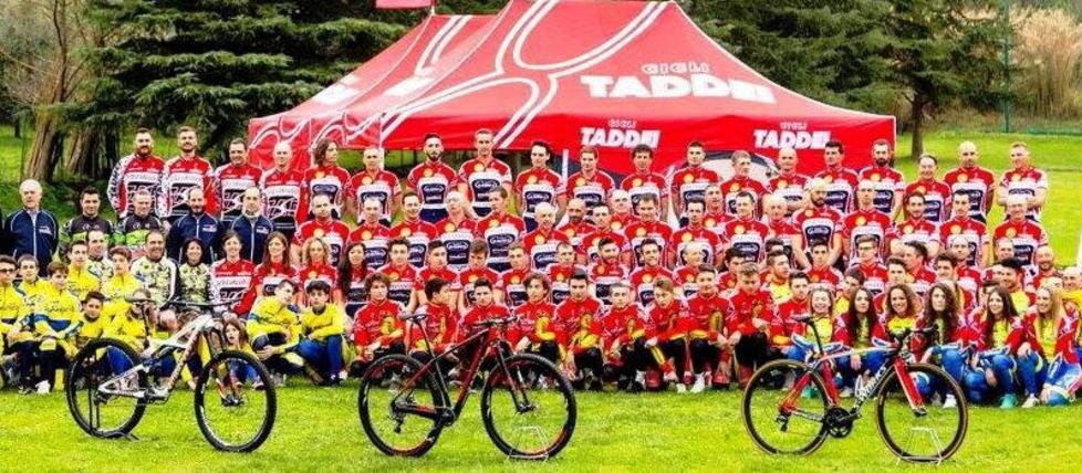 La gran voglia di far bene degli 80 corridori di Cicli Taddei