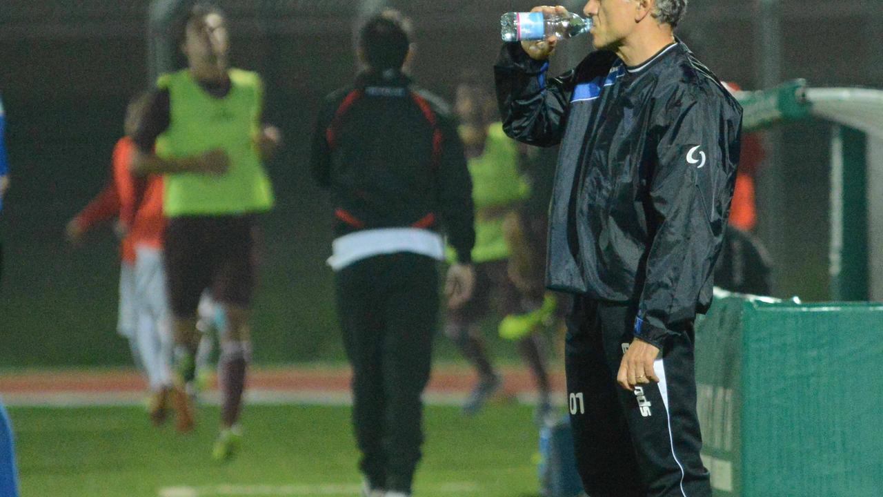 L'allenatore Paolo Indiani