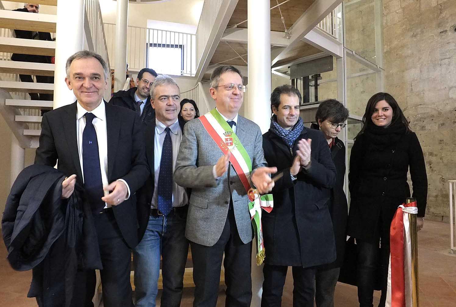 L'inaugurazione del fortilizio restaurato