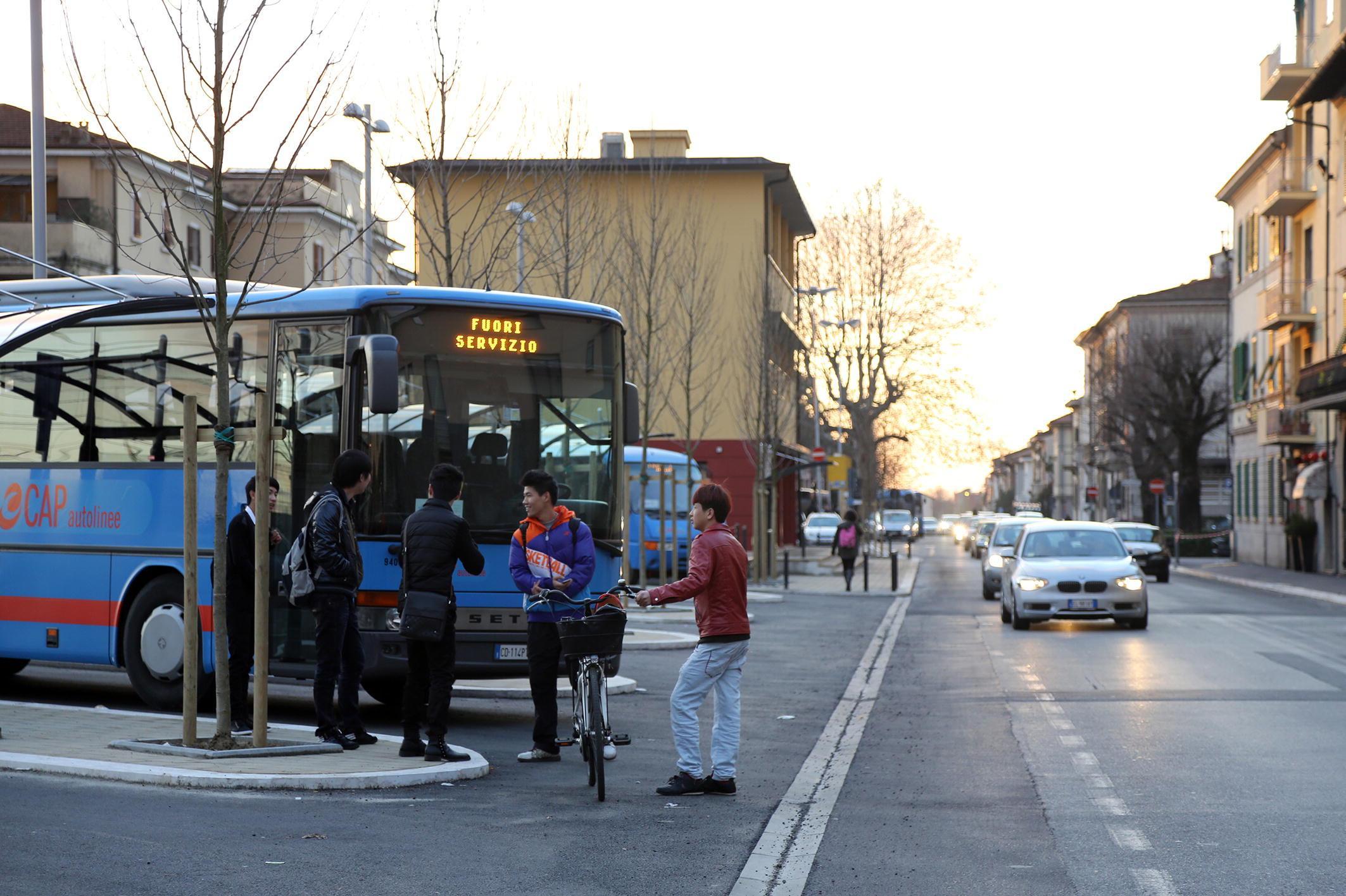 Un autobus di linea (foto d'archivio)