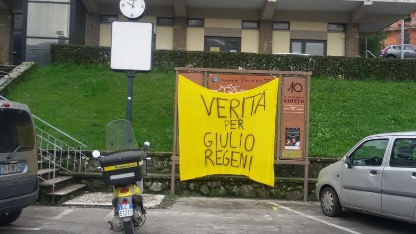 Striscioni per Regeni Vaiano si unisce alla richiesta di giustizia