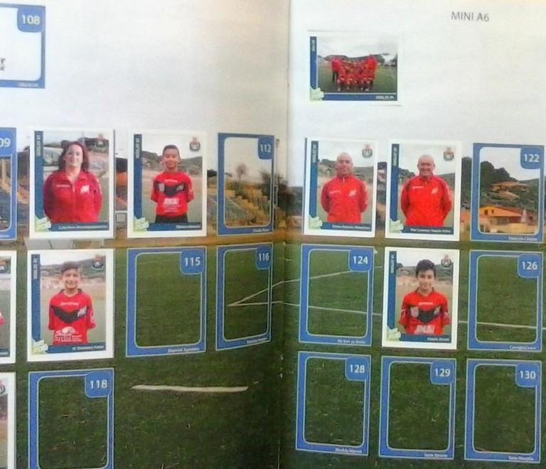 Castelsardo, gli sportivi diventano “figurine” 