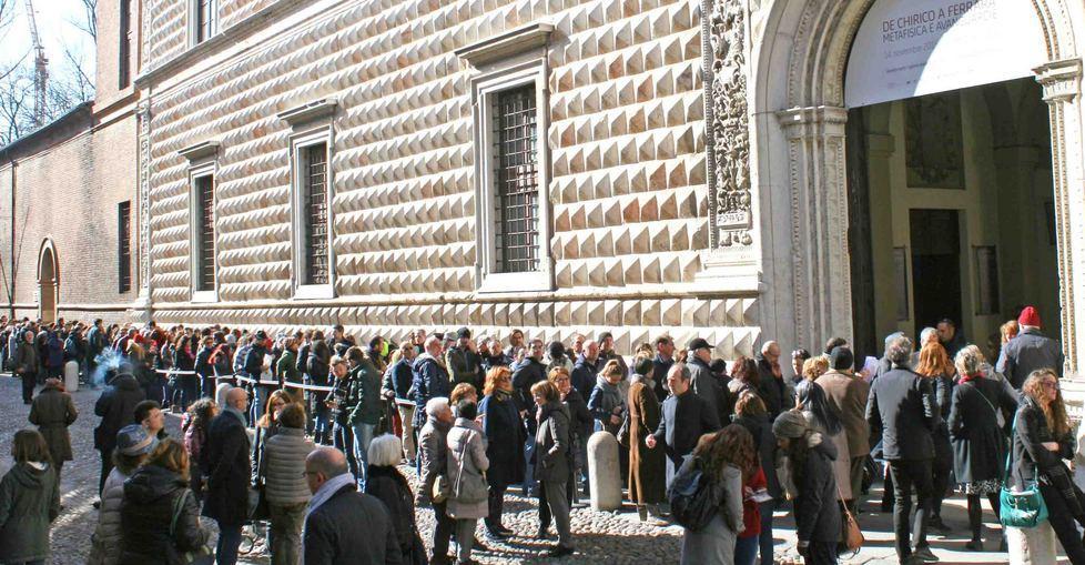 E oggi chiude ai Diamanti la mostra sulla Metafisica