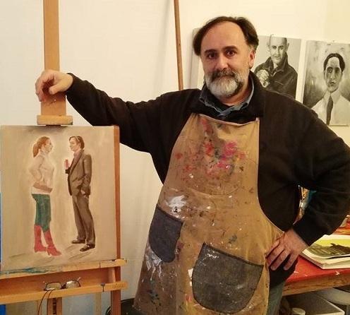 La passione di Samaritani si chiama foto dipinta 