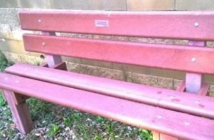 Montescudaio: panchine rosa per arredare piazza Cinotti 