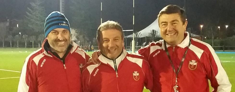 Cavaliere e Fabbri nello staff tecnico dei Dogi