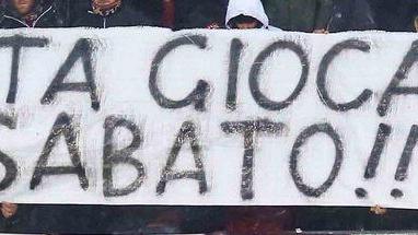 il messaggio dei tifosi