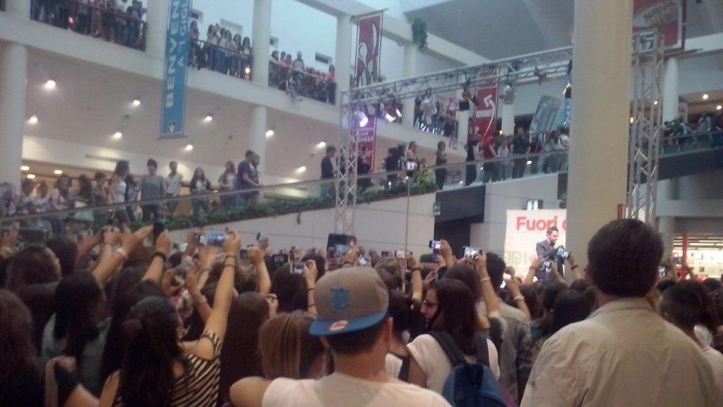 Un'iniziativa al centro commerciale dei Gigli (archivio)
