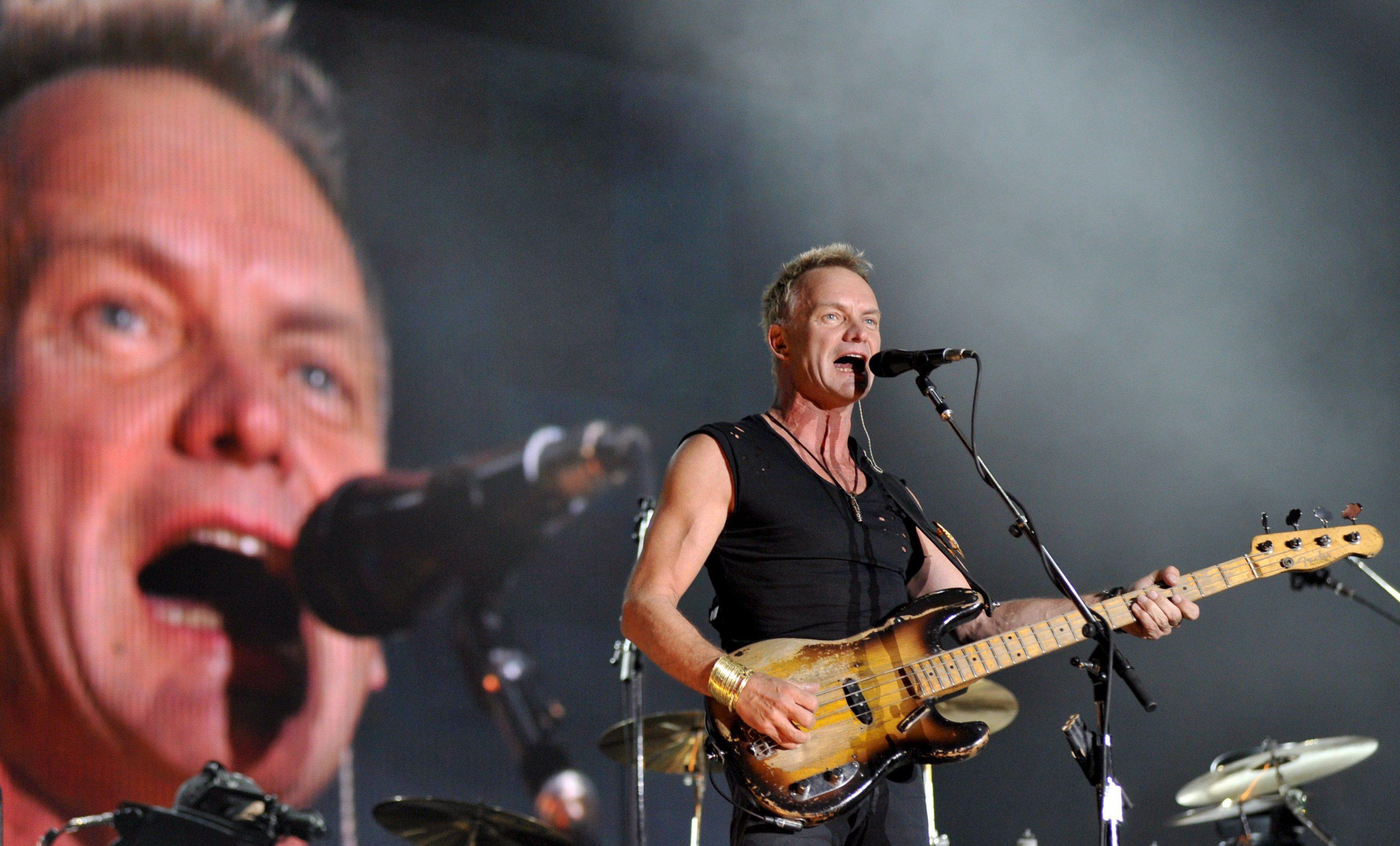 Sting in concerto