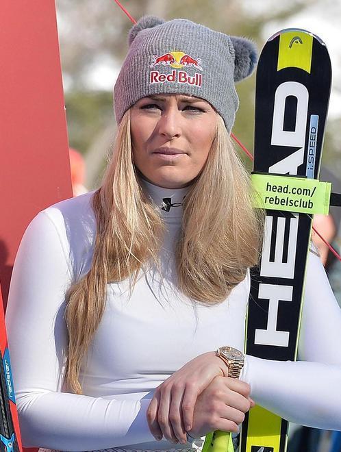 Vonn bionica: in pista con la frattura 
