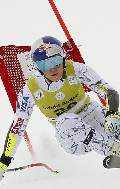 Nonostante la frattura Lindsey Vonn va a punti 