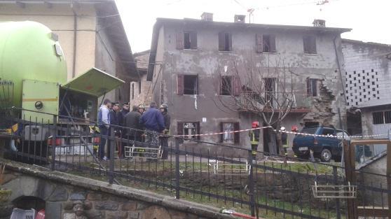 Il luogo della tragedia (foto Gazzetta di Modena)
