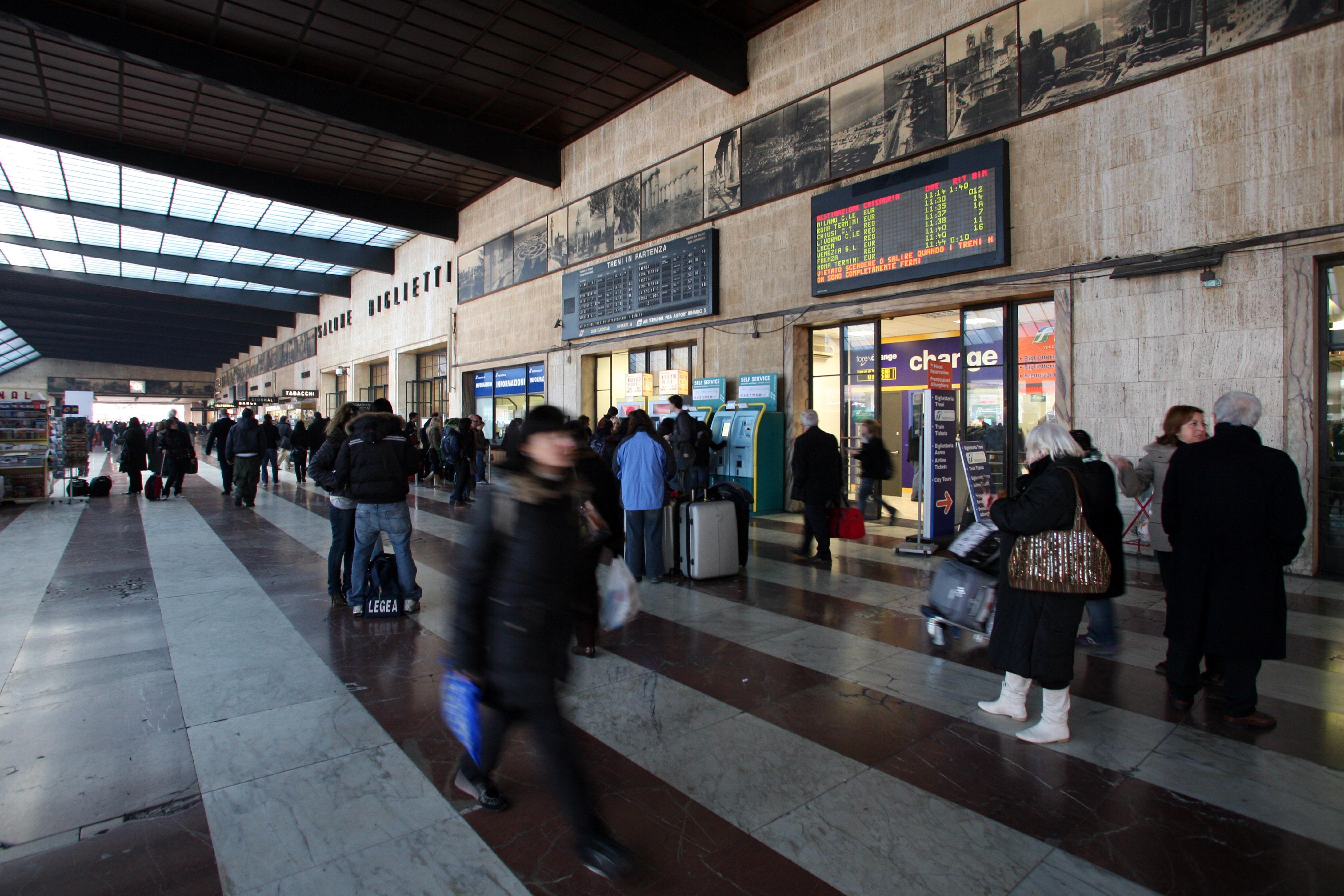 La stazione di Santa Maria Novella a Firenze