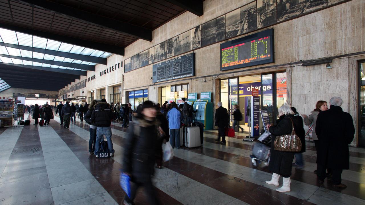 La stazione di Santa Maria Novella a Firenze