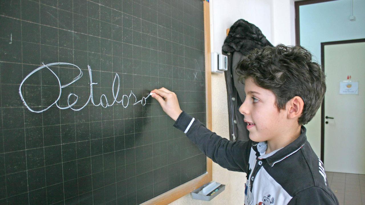 Petaloso con il piccolo Matteo