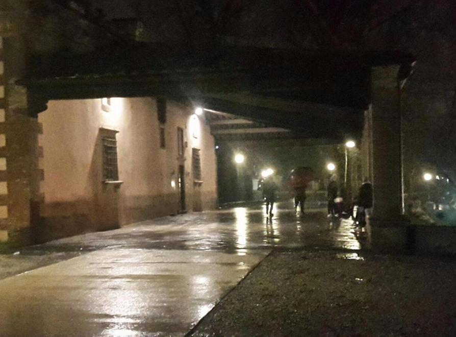 Rissa sulle Mura, stabile il ferito 